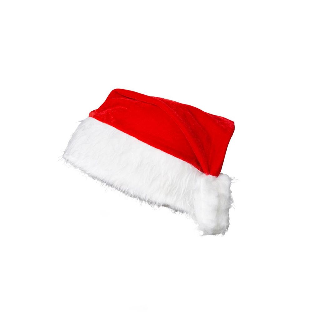 Atixo - Christmas Kostüm Hut - Rot/Weiß